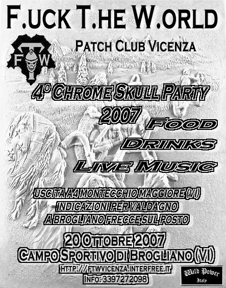 f.t.w.vicenza-4deg-chrome-skull-party-2007-flyer