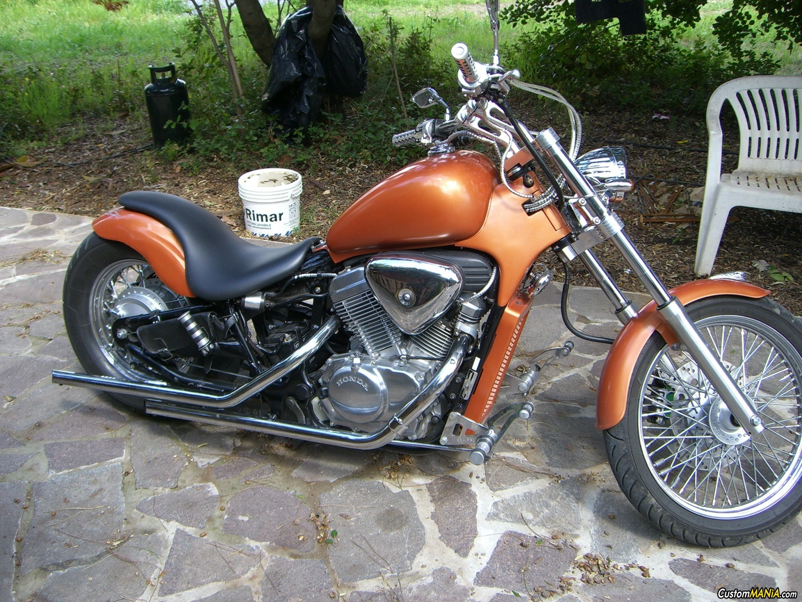 custom honda shadow 600