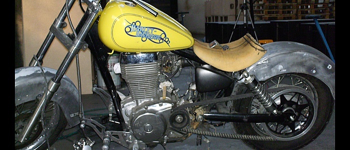 racer rosa custom aluminium