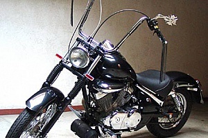 Suzuki Intruder 250 customizada - Lidera Custom Garage